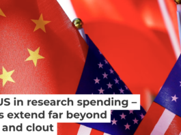 In a span of a few years, China has outstripped the U.S. in scientific publications, spending and patents. AP Photo/Andy Wong